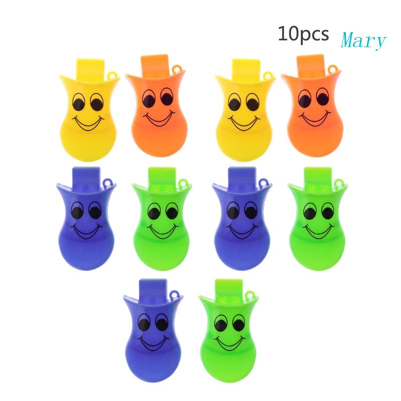 Mary 10Pcs Plastik Bebek Quacker Peluit Pesta Favour Bag Filler Anak Mainan Anak