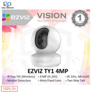 ERVIZ Babycam CCTV IP Ezviz by Hikvision CS-TY1 4MP Two-way Talk IP KAMERA WIRELESS