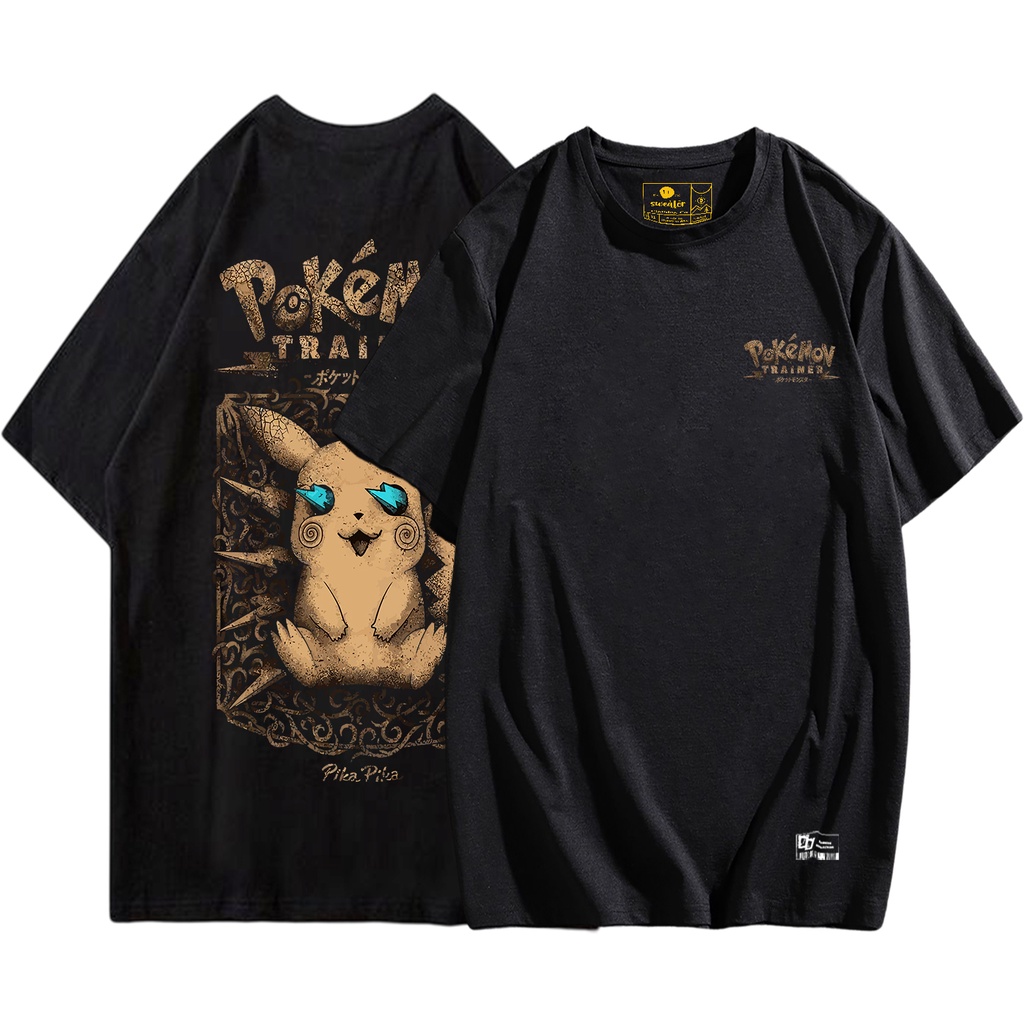 T-Shirt Oversize Pokemon kaos 24s Catoon