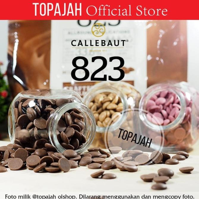 

Cokelat baking callebaut couverture milk 33%(repack)100gr