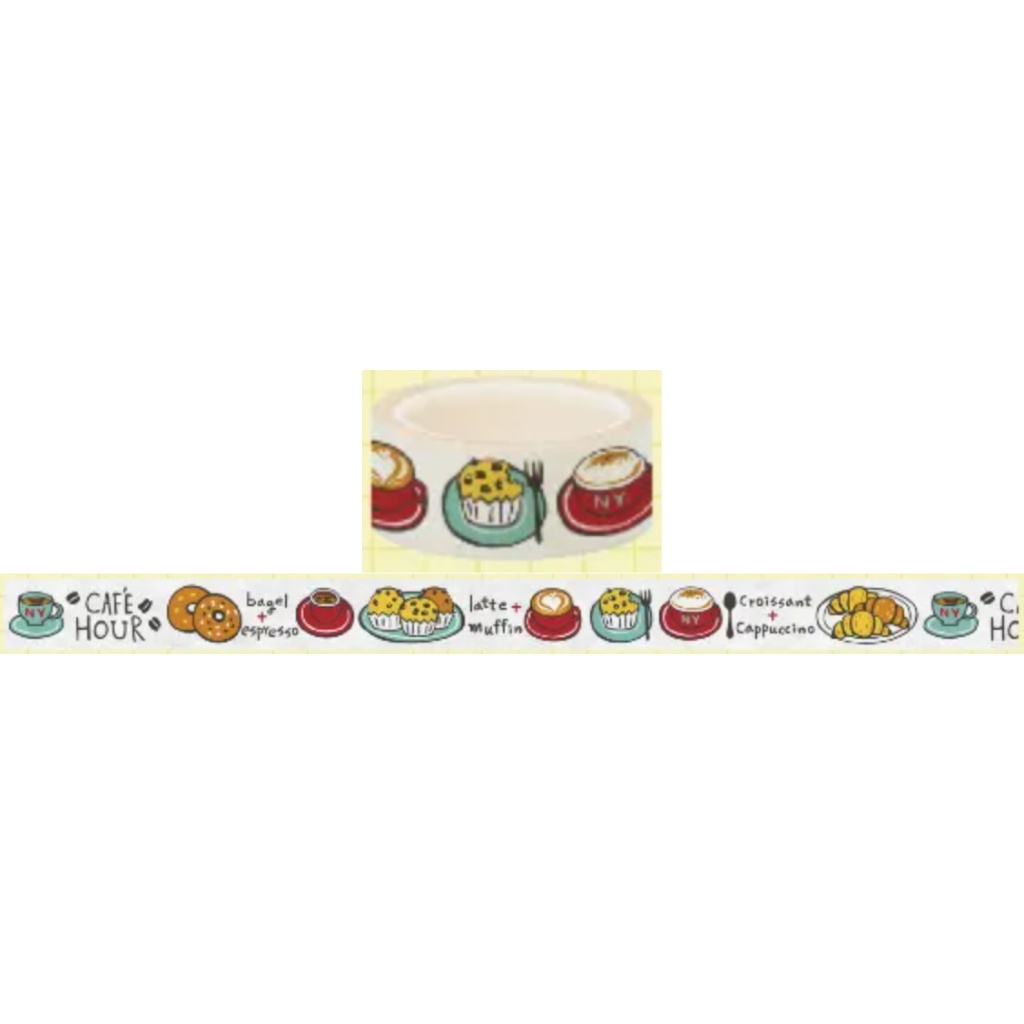 

Jean Coffee & Sweets Masking Tape