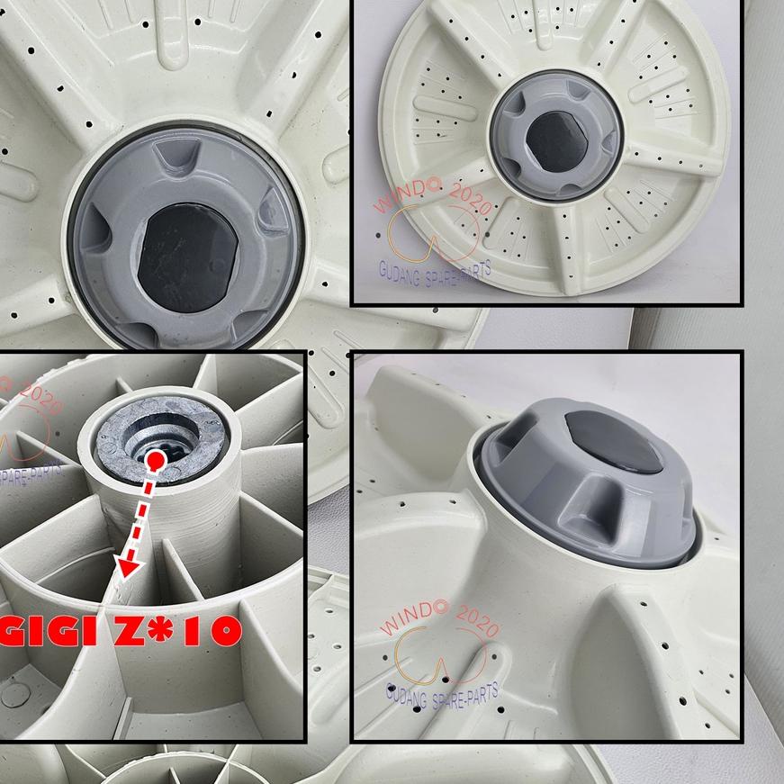 Termurah | HJ6 | PULISATOR MESIN CUCI SHARP | PULSATOR SHARP | PULLYSATOR MESIN CUCI SHARP 2 TABUNG