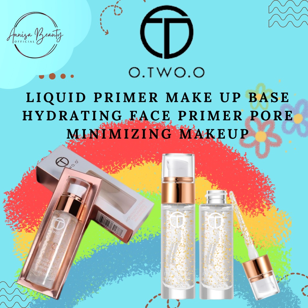 O.TWO.O Liquid Primer Make Up Base Hydrating Face Primer Pore Minimizing Makeup/9124