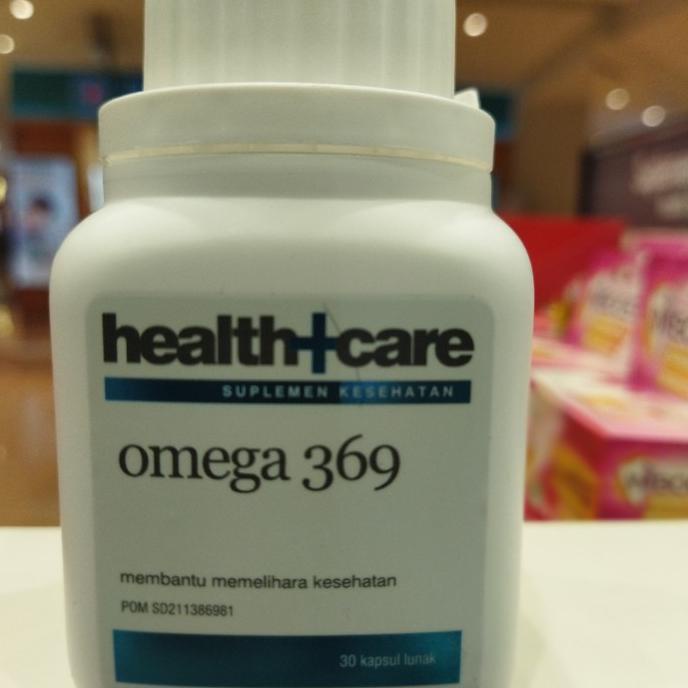 Health+Care Omega 369 - Omega Kompleks + Vitamin E isi 30 Softcapsule