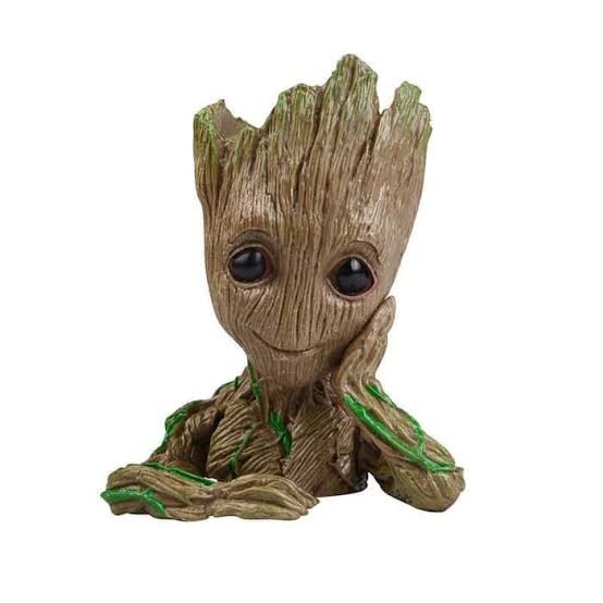 

Bts Groot Guardians Of Galaxy Action Figure / Flower Pot / Desk Pen