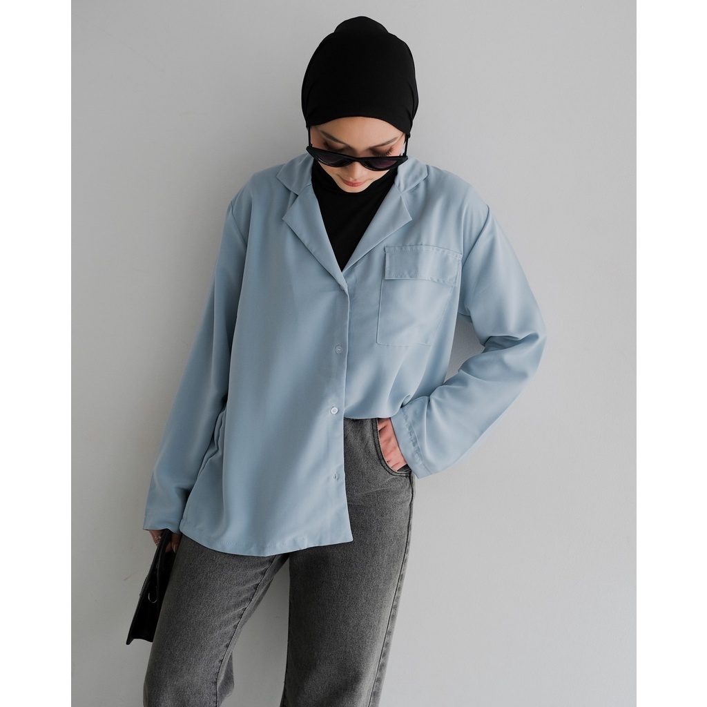 Myrubylicious NEOMI SHIRT KODE 4005 | SHIRT | KEMEJA WANITA | KEMEJA TANGAN PANJANG