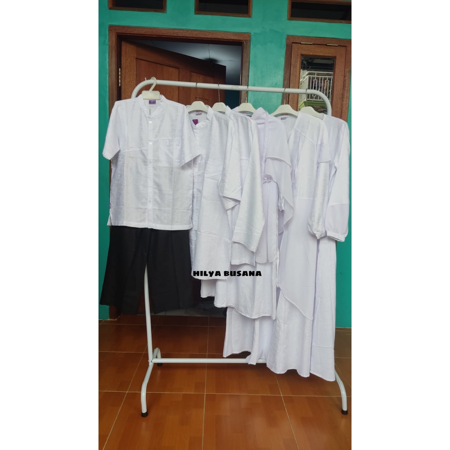 Rauna Sarimbit Keluarga / Haura Putih / SR-10 Putih / Fashion Muslim