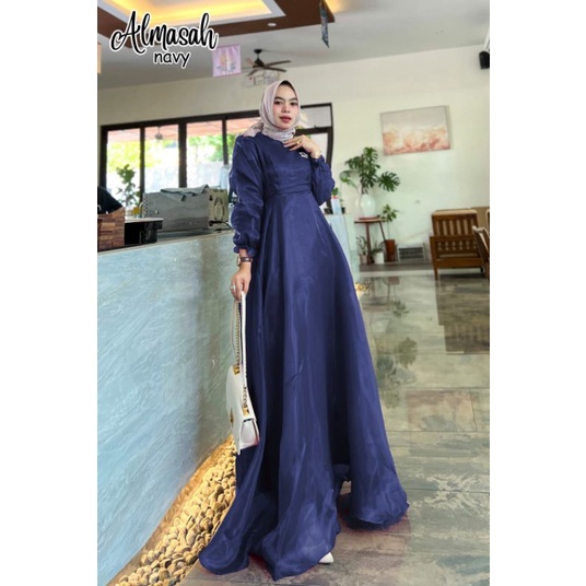 ALMASAH gamis kondangan gamis pesta muslimah