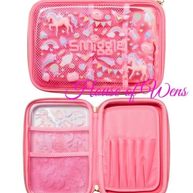 

SMIGGLE FIESTA HARDTOP PENCIL CASE ORIGINAL - TEMPAT PENSIL SMIGGLE UH654OIK