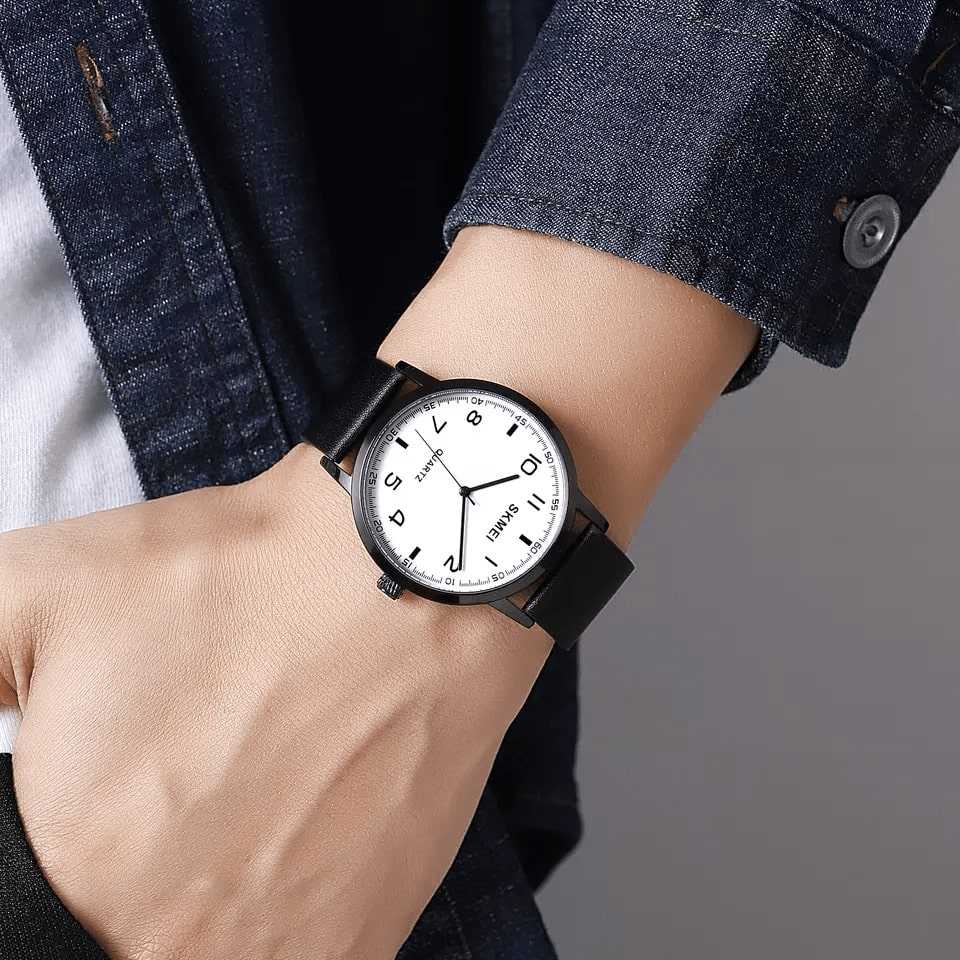 SKMEI Jam Tangan Kasual Analog Waterproof Quartz Wristwatch - 1890