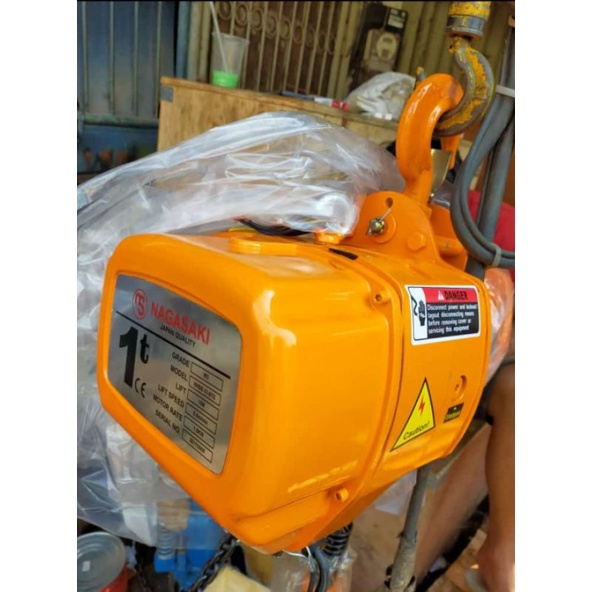 electric chain hoist 1 ton 12 meter nagasaki japan