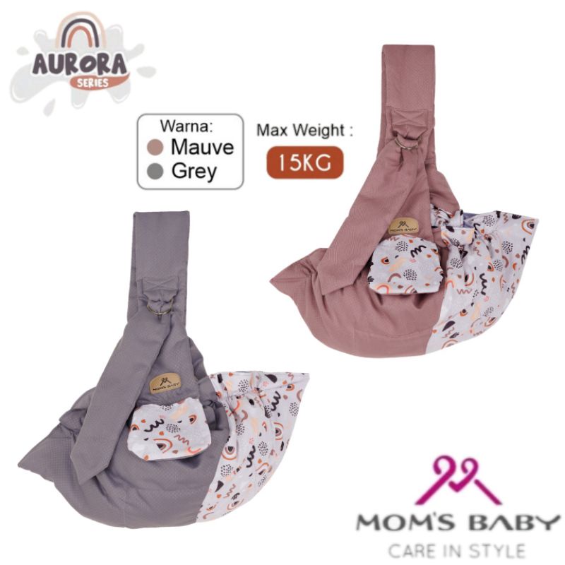 Moms Baby Gendongan Samping Aurora Series