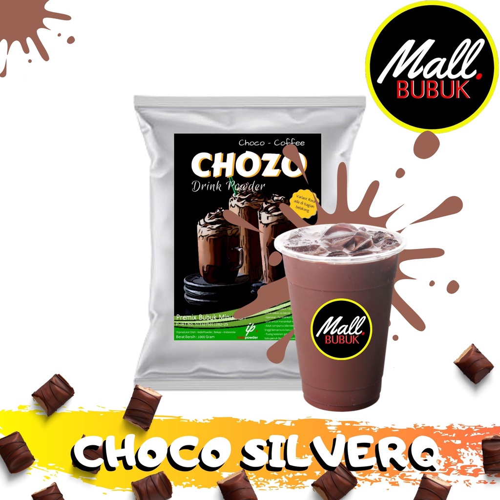 

Bubuk Minuman rasa CHOCO SILVERQ 1Kg l Bubuk rasa CHOCO SILVERQ 1Kg,bukan merk silverQ