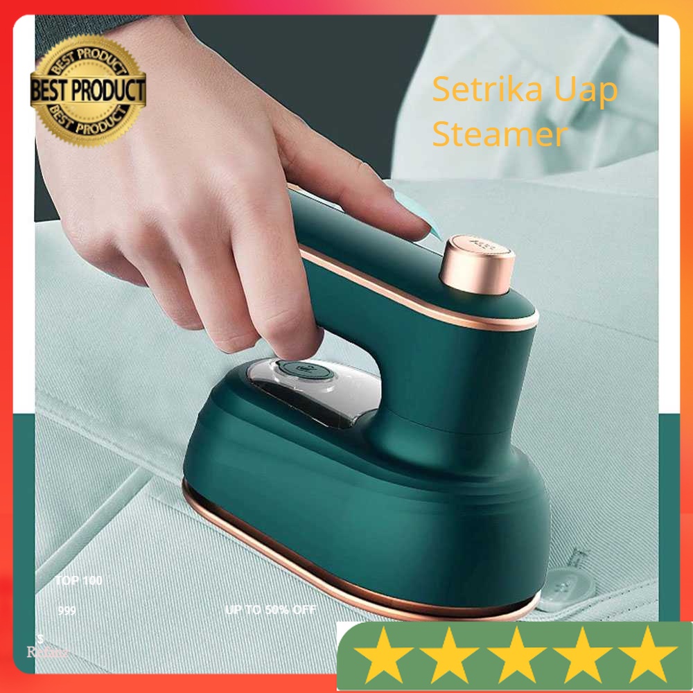 Karsah Setrika Uap Mini Steamer Ironing Handheld 50ml - HX-6168