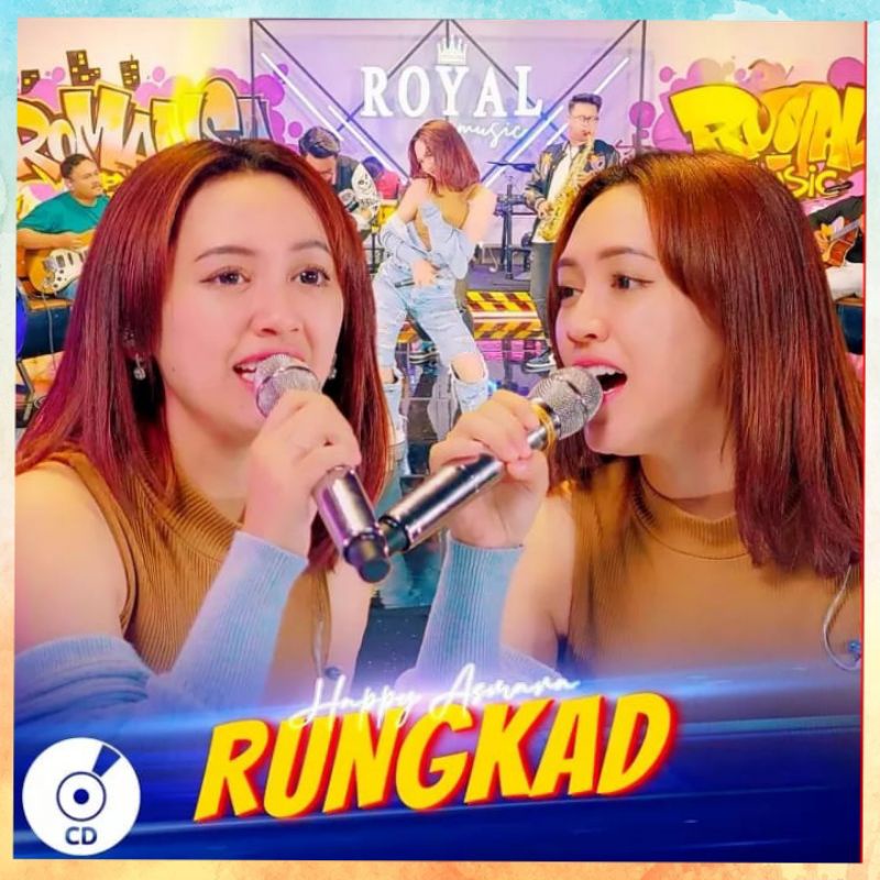 KASET CD DANGDUT TERBARU HAPPY ASMARA RUNGKAD - KASET DANGDUT - KASET COMPACT DISC DANGDUT - KASET C