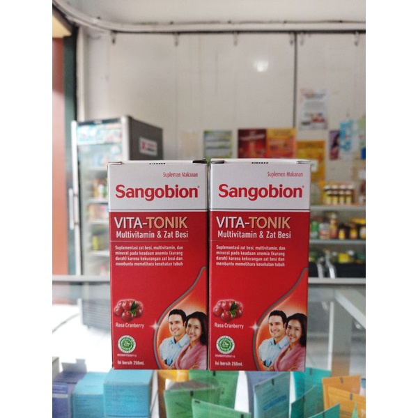 SANGOBION VITA-TONIK Multivitamin & Zat Besi