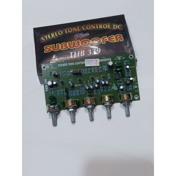 STEREO TONE CONTROL DC PLUS SUBWOOFER