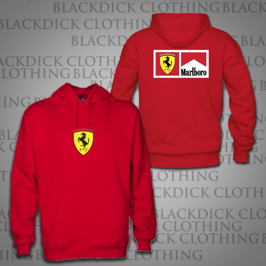 HOODIE FERRARI MERAH
