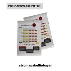 Poster Asthma Control Test / Poster ACT /  Poster Asma Kontrol Tes / POSTER KESEHATAN / POSTER PENGO