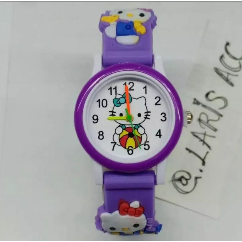 Cod Ring Hello Kitty Jam Tangan Anak Perempuan Jam Tangan Fashion Anak