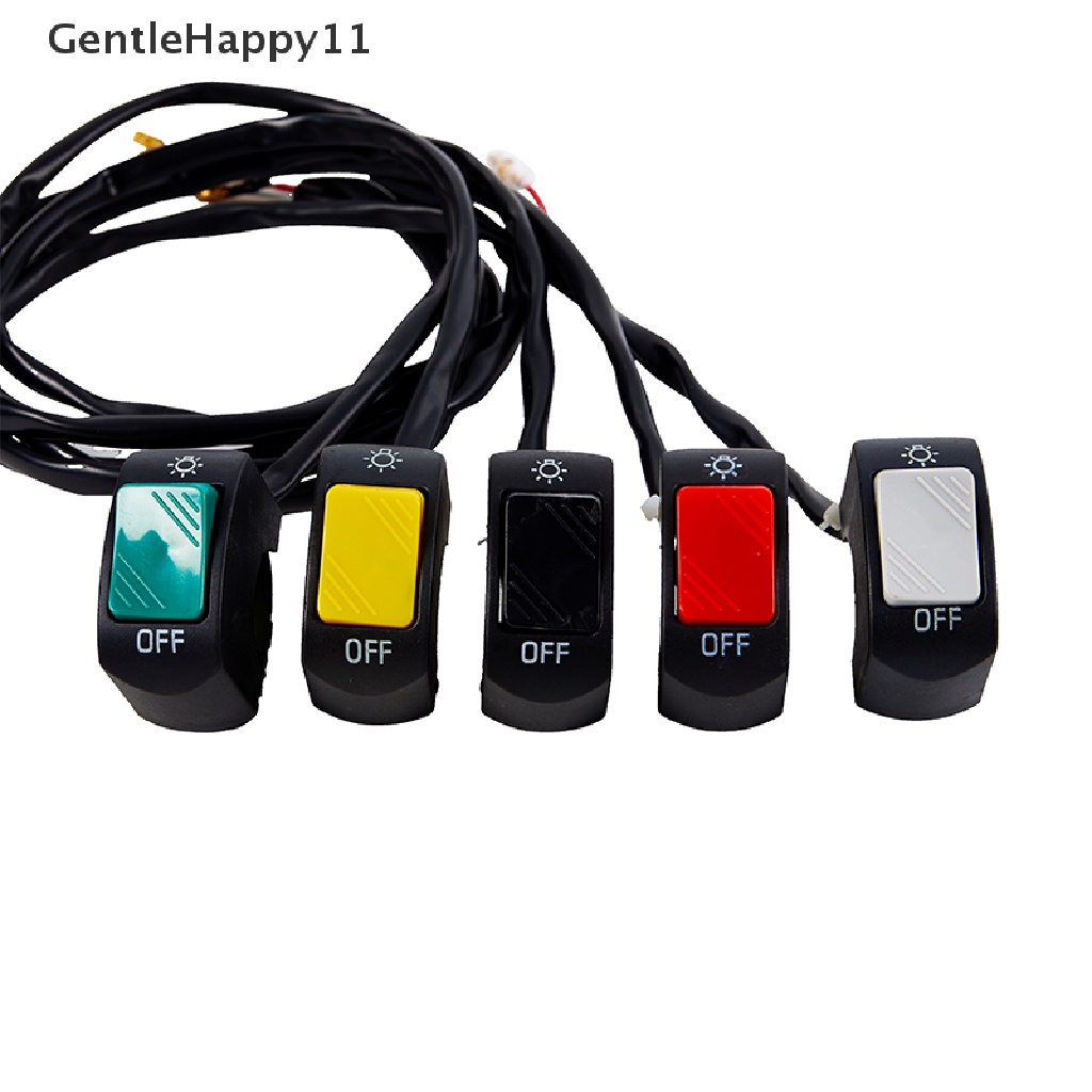 Gentlehappy Aksesoris Kendaraan Elektrik Motor Modifikasi Saklar Lampu Led Power Switch id