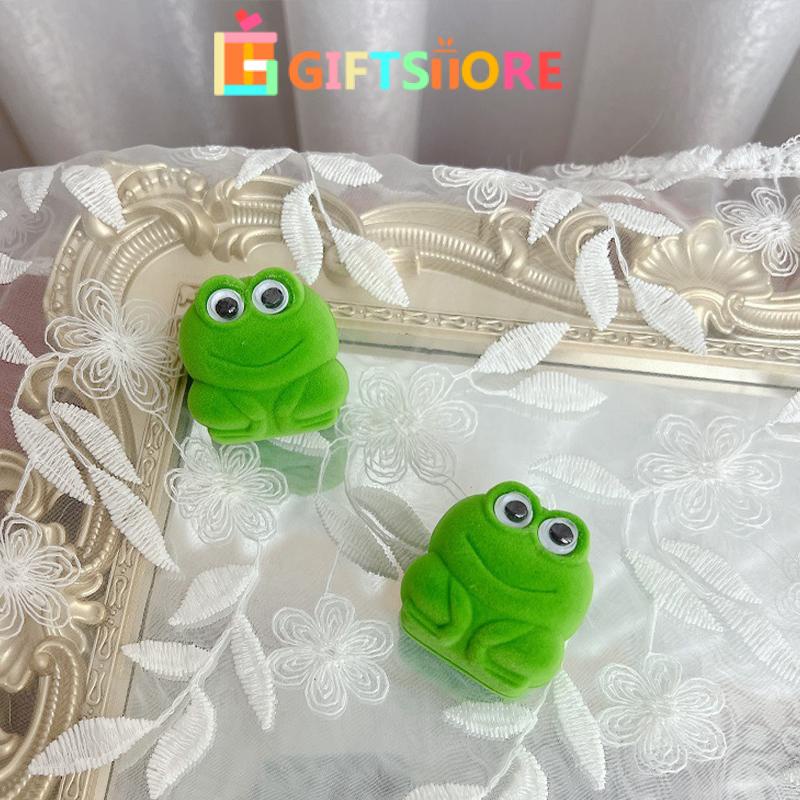 ✨COD  Cincin Kartun Kotak Lembut Fashion Korea Berkelompok Kreatif  Lucu Perhiasan Hadiah-GS