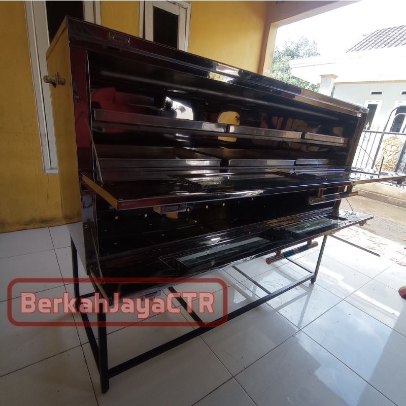 OVEN GAS 135X55X70 STAINLESS STEEL