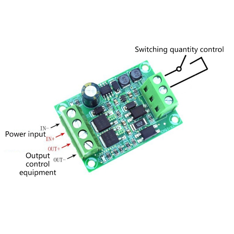 Zzz MOS FET Trigger Drive Switch Modul PWM Regulate Controller DC 4V-60V 400W