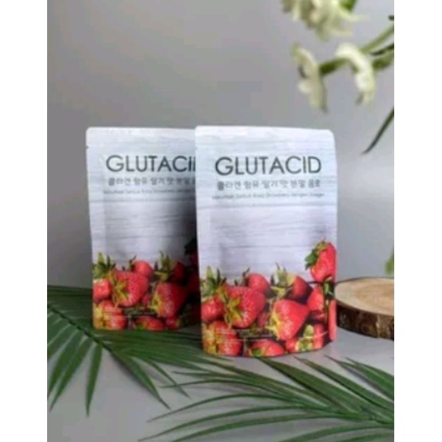 glutacid drink pemutih seluruh badan isi 50 gram