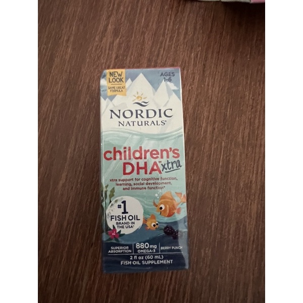 NEW PRODUCT NORDIC NATURAL CHILDREN DHA XTRA