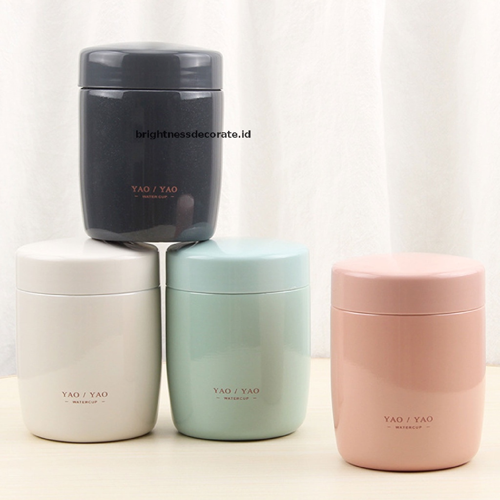 [Birth] 260ml Kotak Makan Makanan Portable Stainless Steel Food Soup Containers Vacuum Flask [ID]