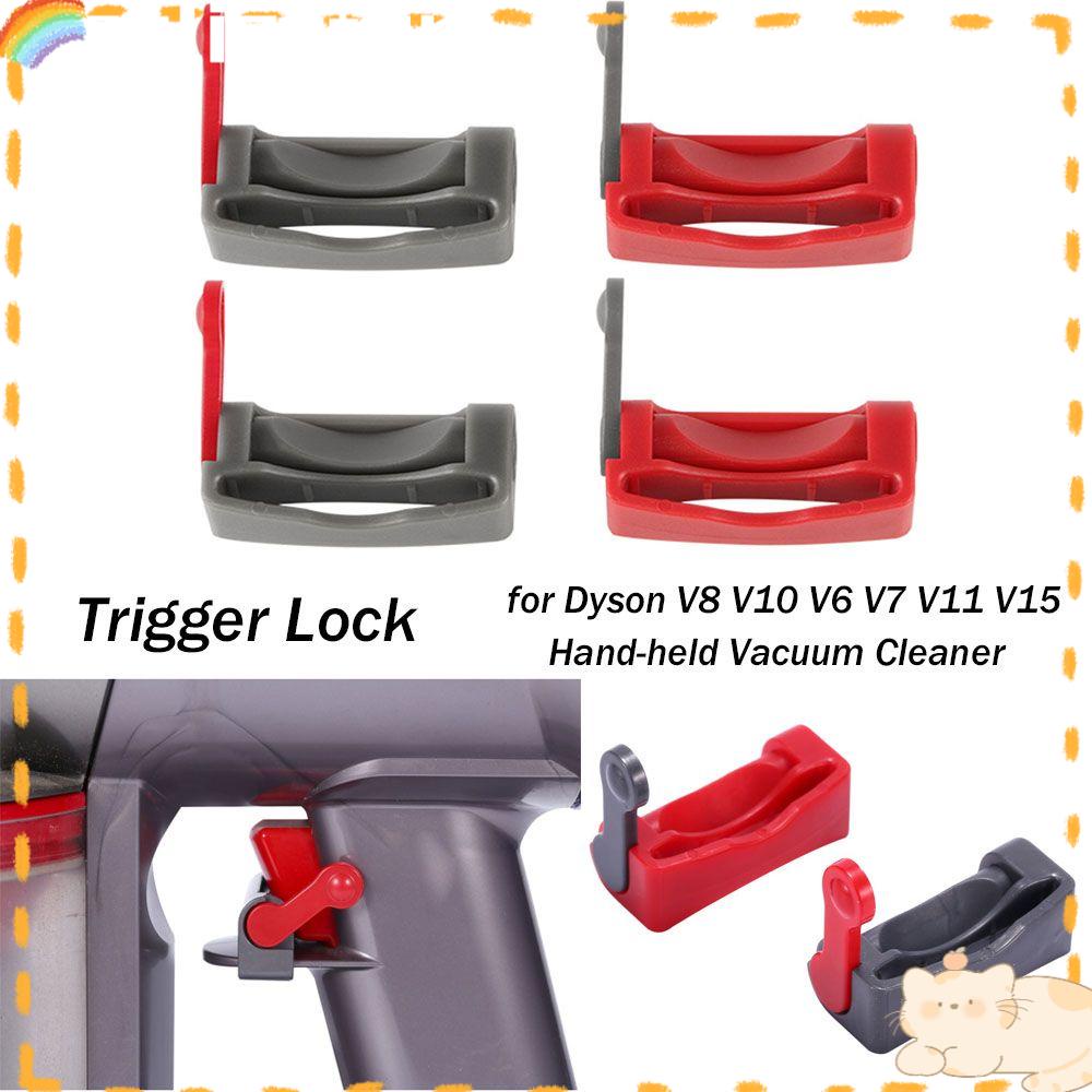 Solighter Vacuum Cleaner Switch Lock Free your Hands For Dyson Hand-held Penyedot Debu Adapt Trigger Lock