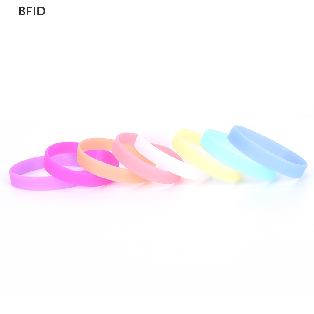 [BFID] Gelang Tangan Karet Silikon Glow In The Dark Noctilucous [ID]