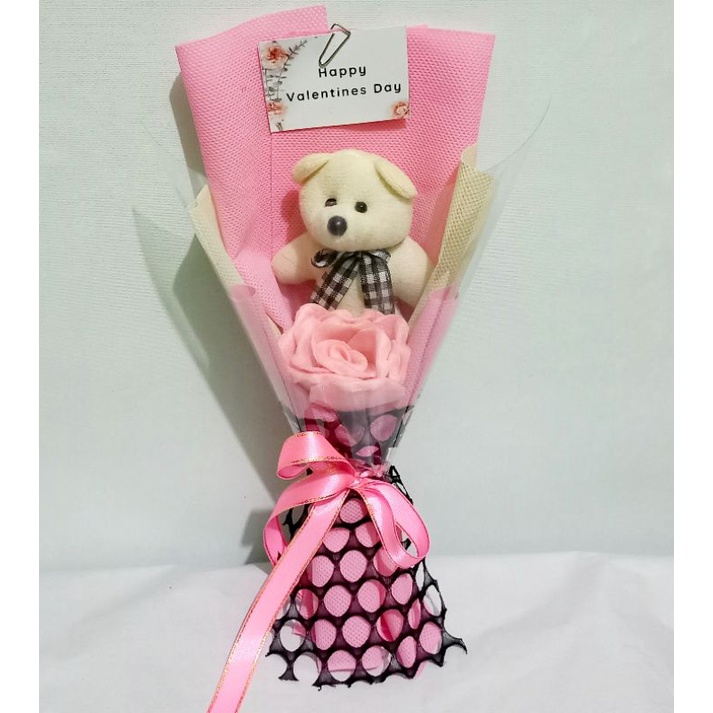 Buket Boneka | Buket boneka wisuda | buket flanel | Buket Valentine