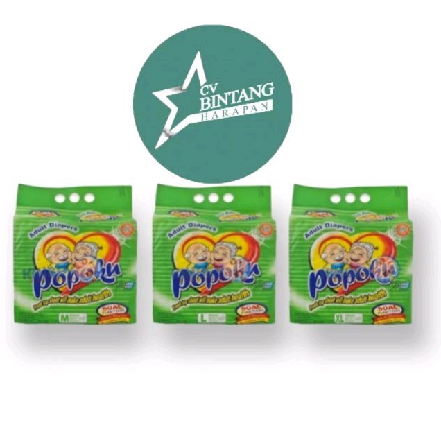 POPOKU POPOK DEWASA PEREKAT / ADULT DIAPERS