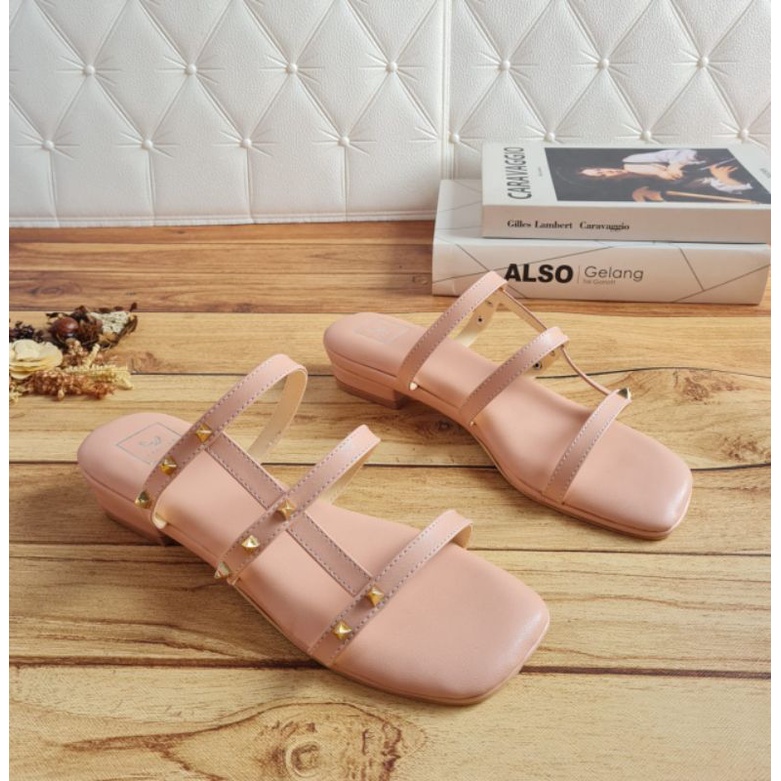 ABBUSHOES IR 22 sendal hak tahu mamaricha 2cm