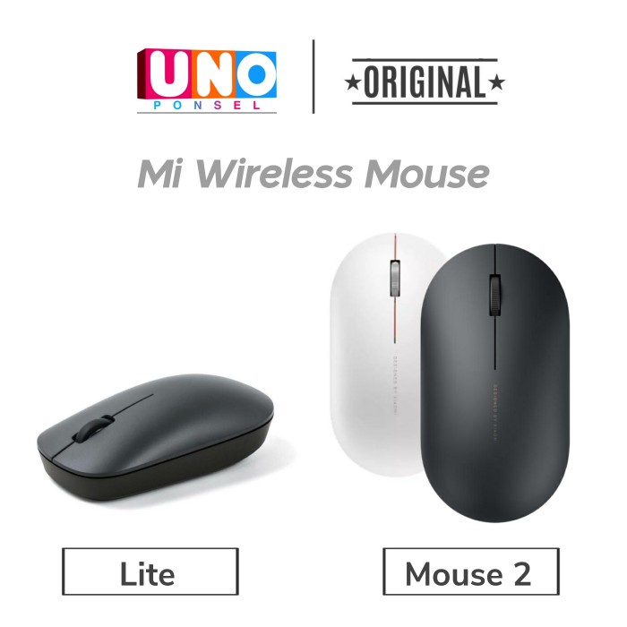 READY Xiaomi Mi Mouse Wireless - Mi Mouse 2 - Mi Mouse Lite - MiMouse Lite