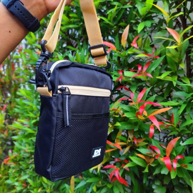 SlingBag Pria Bahu Bahan Guci | Tas Pria Original Merk DM