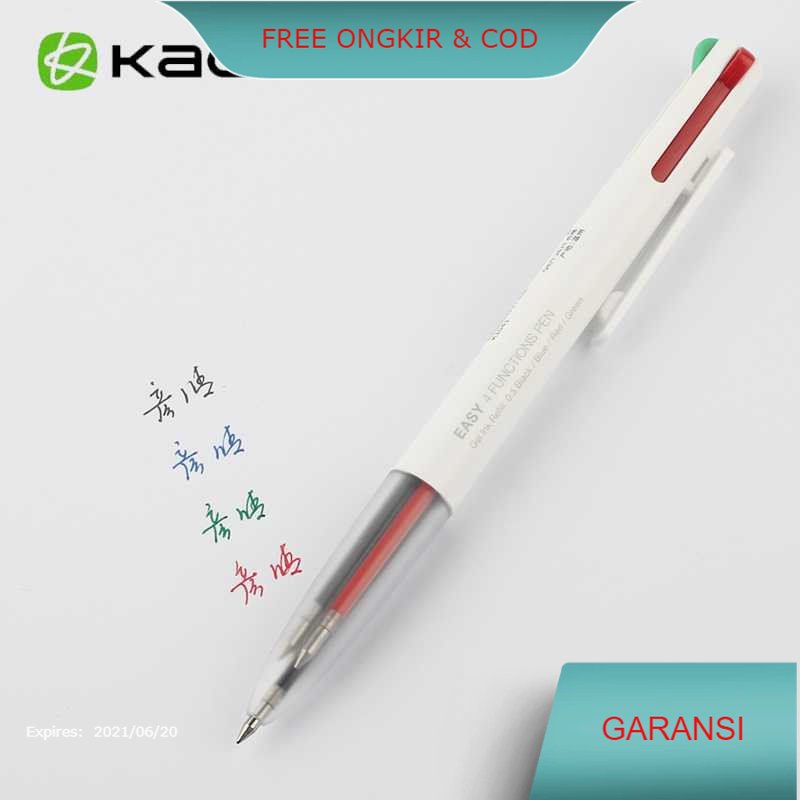 

KACO EASY 4 in 1 Multifunction Pena K1041 (Black Blue Red Green Ink)