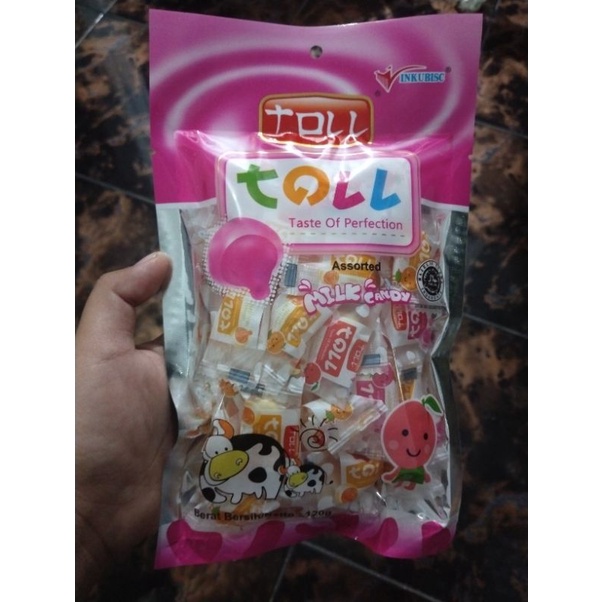 

Permen toll milk candy 120g isi 30pcs