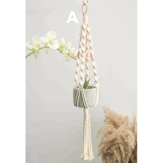 Gantungan Pot Macrame Aesthetic Part 1