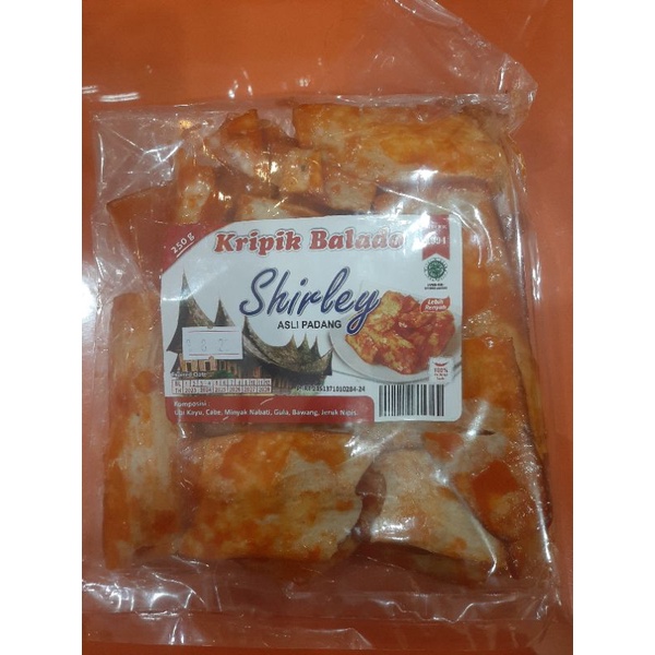 

KERIPIK SINGKONG BALADO SHIRLEY ASLI PADANG