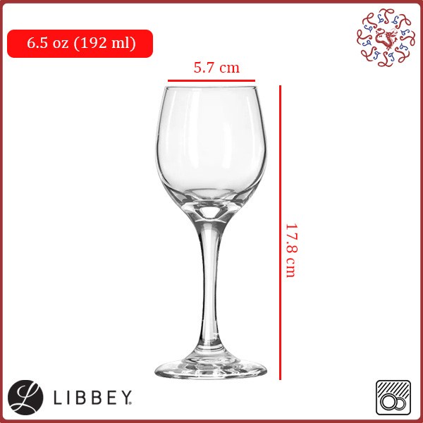 LIBBEY Wine Glass / Gelas White Wine 192 ml #3058