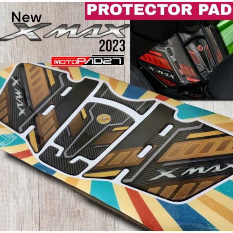 Motopad27 Stiker yamaha New Xmax Stiker timbul Tankpad Deckpad New Xmax 2023