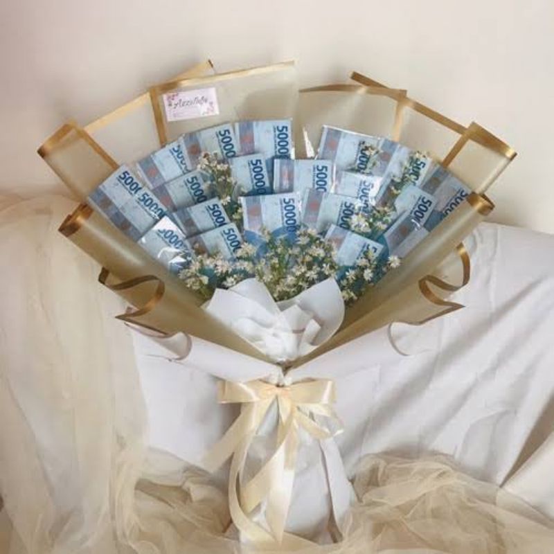 Buket Uang Kertas Asli 500RB