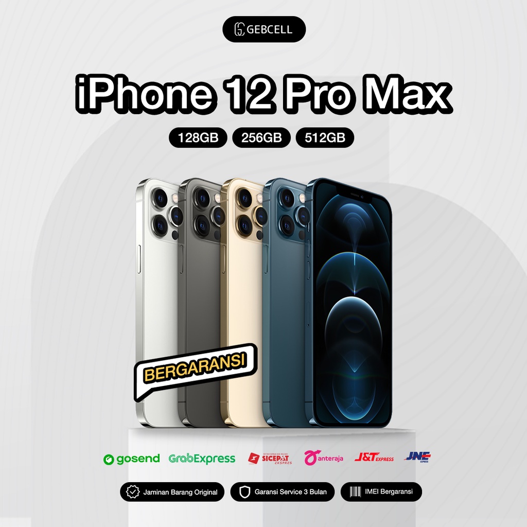 iPhone 12 Pro Max 128GB 256GB 512GB Second