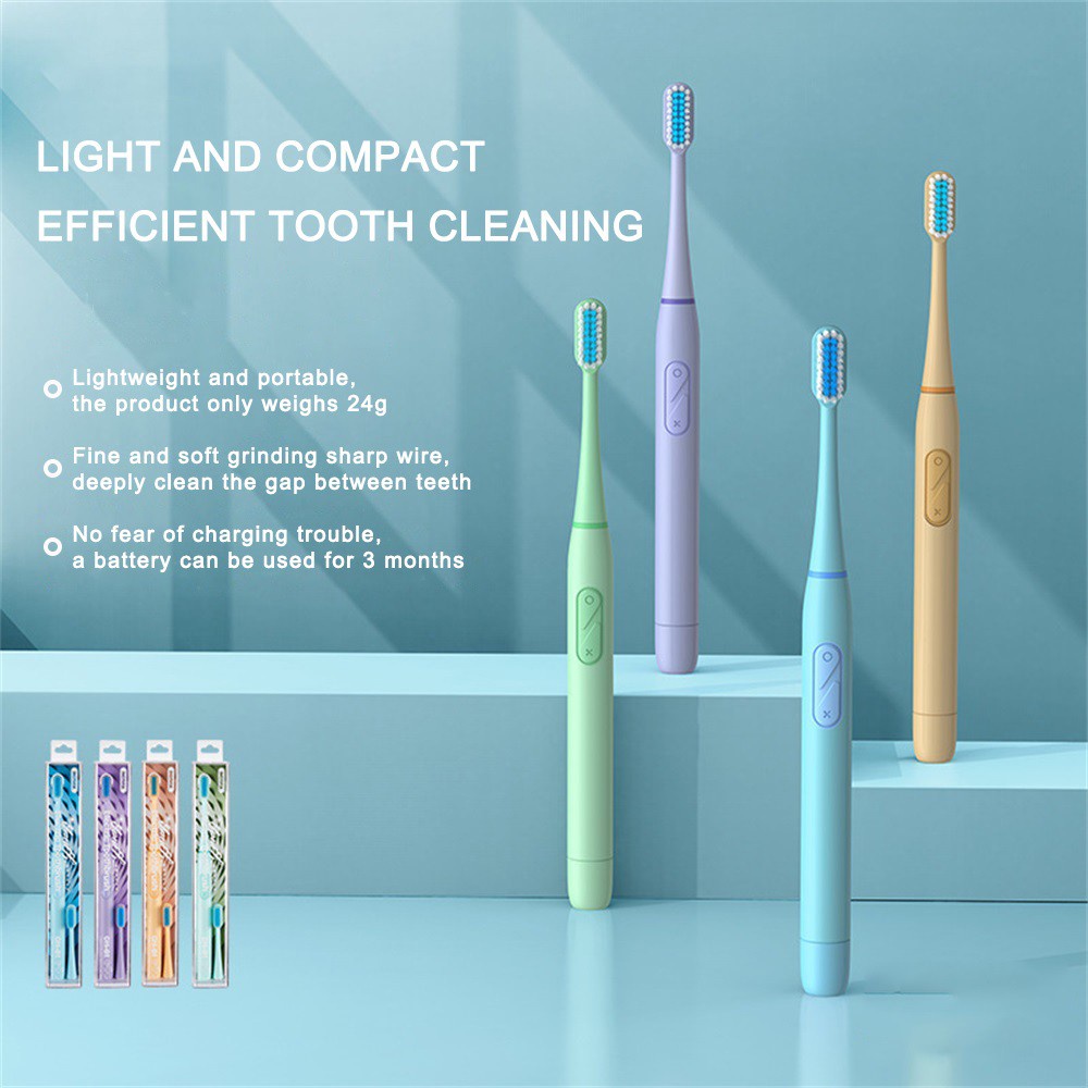 AKN88 - REMAX GH-01 - Lightweight Electric Toothbrush - IPX7 Waterproof