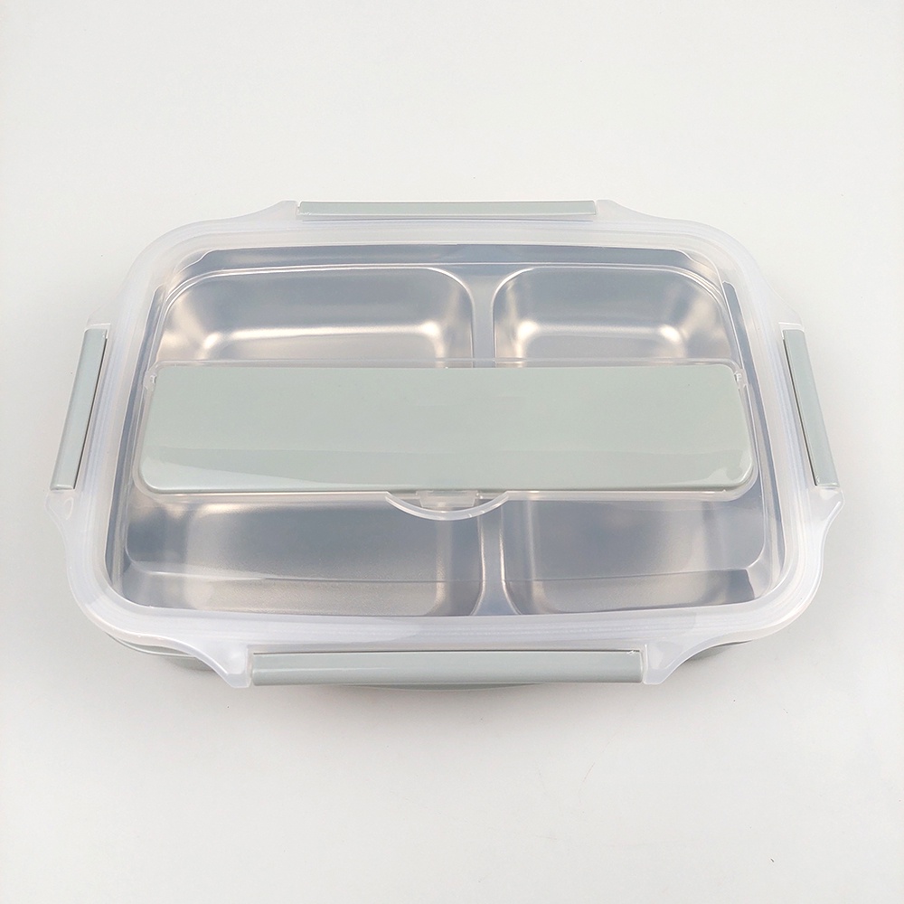 TaffHOME Life Kotak Makan Bento Box Food Container - CPL050 - Blue