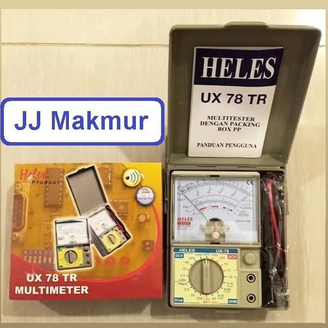 Multimeter Avometer Heles UX-78 - analog multi tester ux78 ux78tr