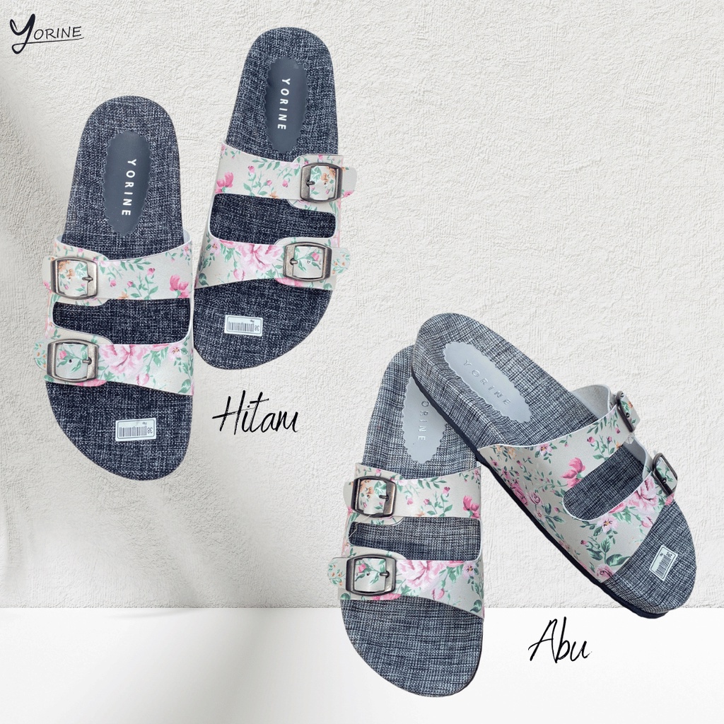 SIENA FLAT SANDAL WANITA TRAVELING MODEL TERBARU SBM STORE